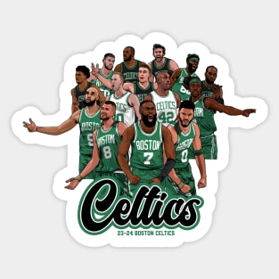 The Boston Celtics 2023-24 Sticker